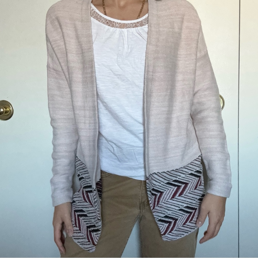 Patterned Cardigan